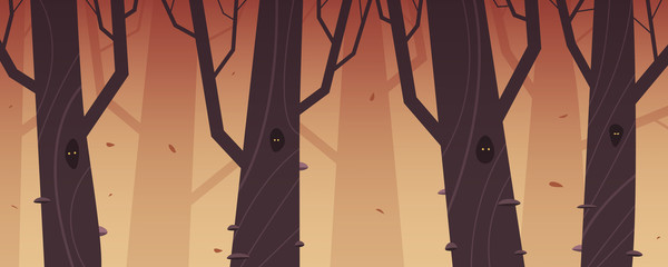 Cartoon Forest
