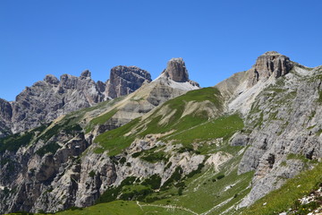 Fototapeta na wymiar Dolomiti (parco delle Tre Cime)