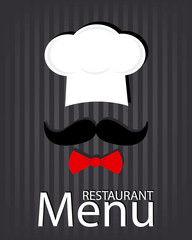 restaurant menu card