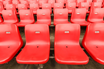 Naklejka premium Empty seats at the Stadium