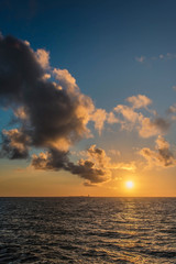 coucher du soleil à Noirmoutier