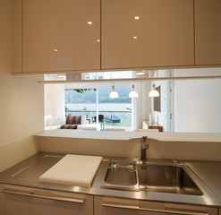 Lake view from the kitchen, nobody