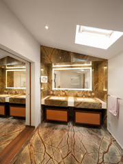Interior design, luxury bathroom
