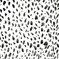 Black ink abstract random stroke background. Hand-drawn spotted