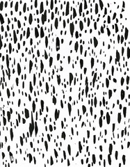 Black ink abstract random stroke background. Hand-drawn spotted
