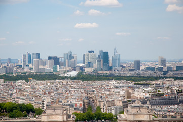 Obraz premium Defense or La Defense - Modern business and residential district