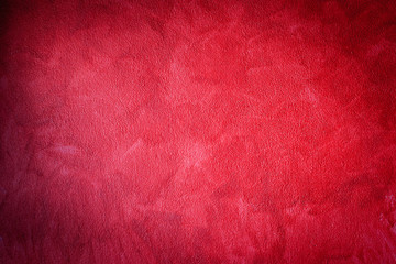 Red grainy wall background