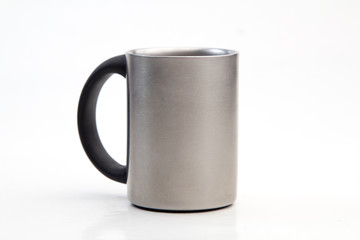 stainless steel mug