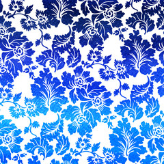 Floral seamless pattern. watercolor painting