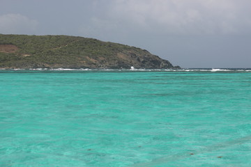 Fototapeta premium Les Grenadines - Mayreau - Mai 2015