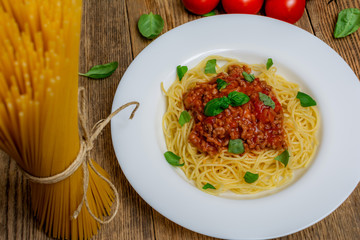 Spaghetti bolognese