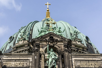 Berlin Cathedral (Berliner Dom, 1895 - 1905) Berlin, Germany.