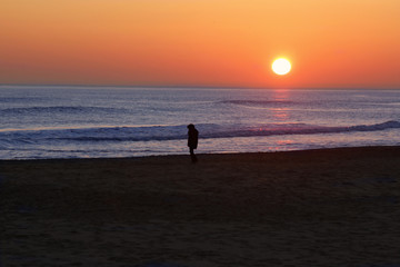 Fototapeta premium Night Time At The Beach