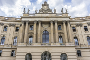 Obraz premium Humboldt University (1810) of Berlin. Germany.