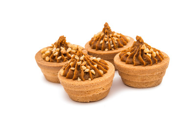 Sand basket with cream