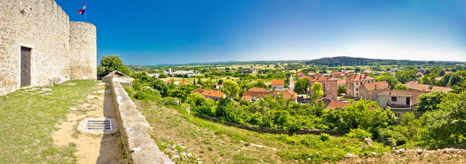 Panoramic view from Benkovac fortress