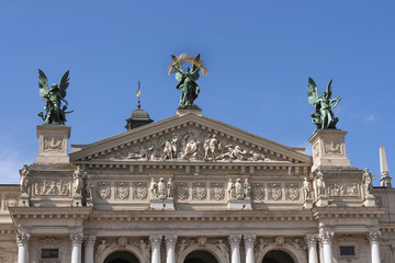 Obraz premium Lviv Opera and Ballet Theatre