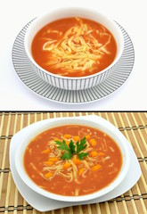 zupa pomidorowa z makaronem