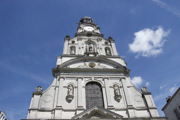 Fototapeta na wymiar Église Sainte-Croix à Nantes