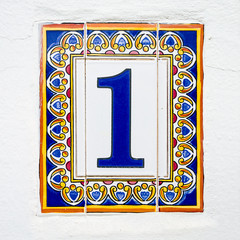 tile number one