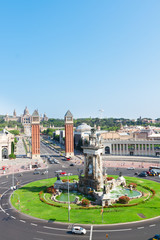 Naklejka premium Square of Spain, Barcelona