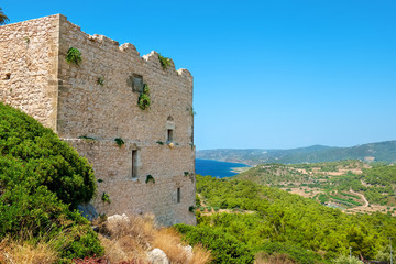 Fototapeta premium Kastelos. Rhodes, Greece