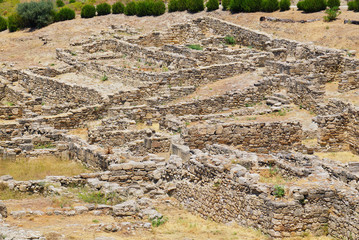 Kamiros ruins. Rhodes, Greece