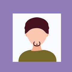 Human face icon