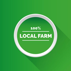 Local farm button