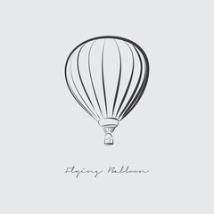 Fototapeta premium Flying Balloon vector