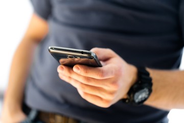 Phone, using, mobile.