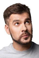 Fototapeta premium Business, man, speak.