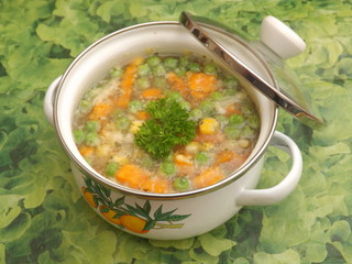 Gemüsesuppe