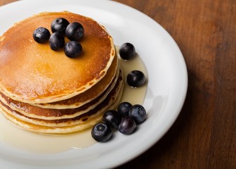Pancake, Buckwheat, Blueberry.
