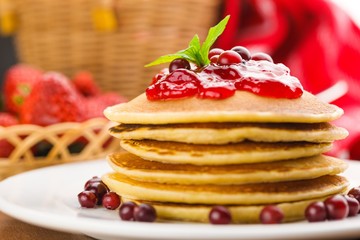 Breakfast, closeup, dish.