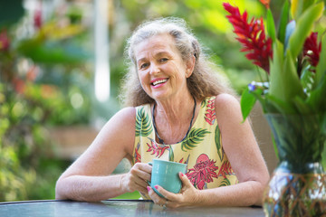 Happy Female Smiling