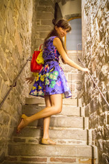 Fototapeta premium Young sexy girl