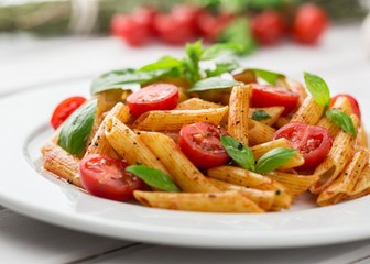 Pasta, Penne, Ready-To-Eat.