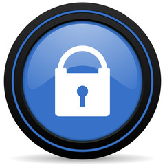 padlock icon secure sign