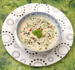 bunte Pfeffersuppe