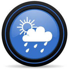 rain icon waether forecast sign
