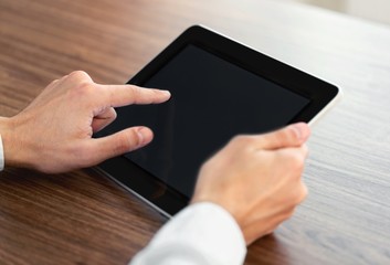 Tablet, laptop, pad.