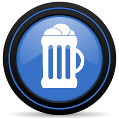 beer icon mug sign