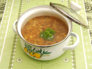 Linsensuppe