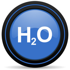 water icon h2o sign