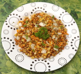 bunter Linsensalat