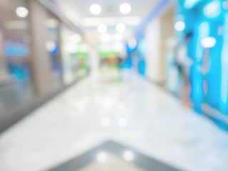 Blur store with bokeh background