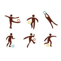 Soccer Player silhouette 