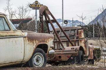 Abschleppauto - Oldtimer