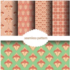 set Vintage pattern